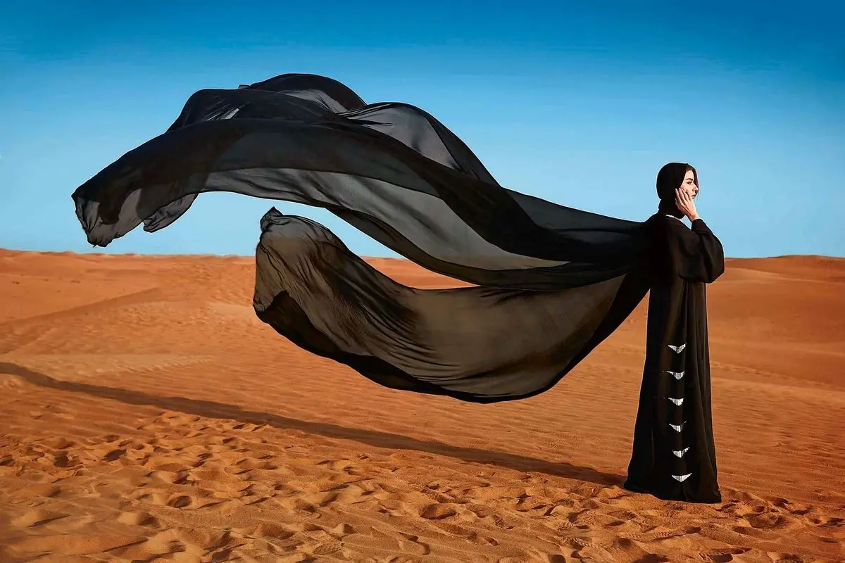Iført en abaya i en drøm