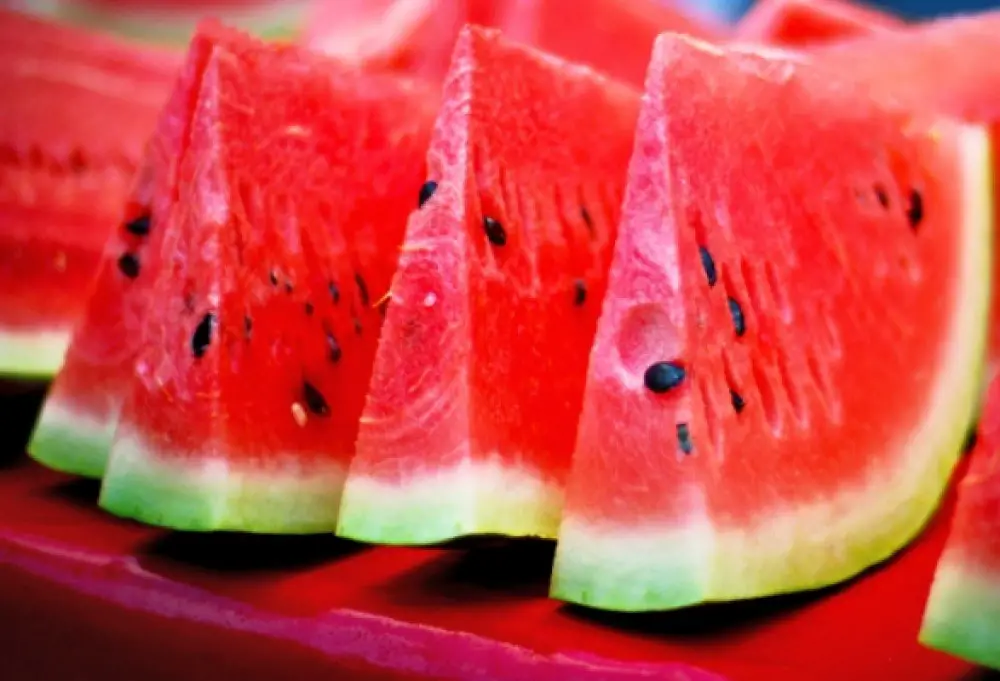 Å spise vannmelon i en drøm