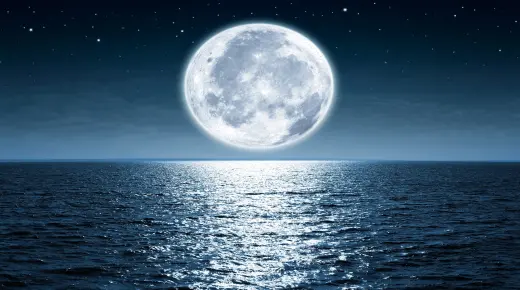 Hva er tolkningen av å se månen i en drøm av Ibn Sirin?